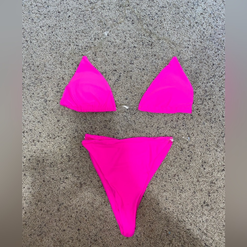 Small Hot Pink Bikini Set